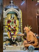 Jalabhisheka and Shodashopachar Puja by HH Swamiji at Shri Shivakrishna Mandir, Hubballi (26 Feb 2025)